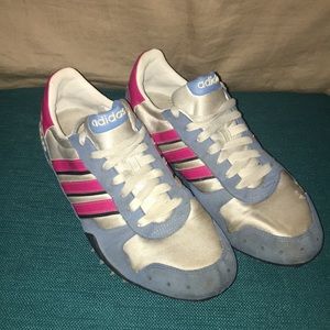 Adidas “Vintage” Sneakers Pink/Blue Size 9
